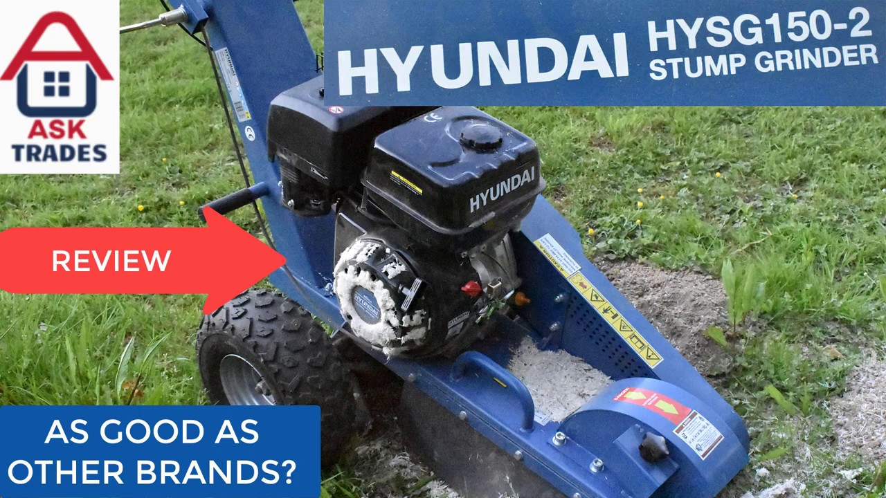 Cheap Hyundai Stump Grinder Review! Is it any good?