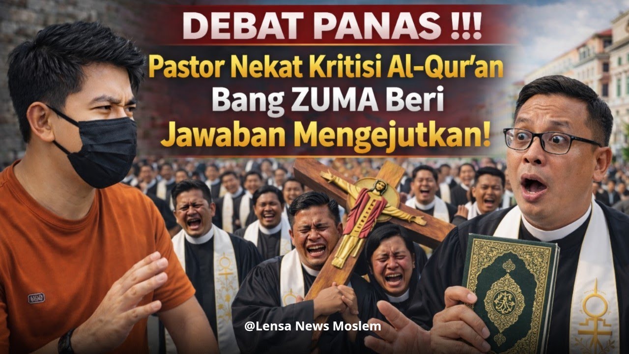 VIRAL‼️ Pria Kristen Serang Al-Qur&rsquo;an Secara Halus Langsung Terdiam Saat Bg Zuma Bongkar Isi Bible!