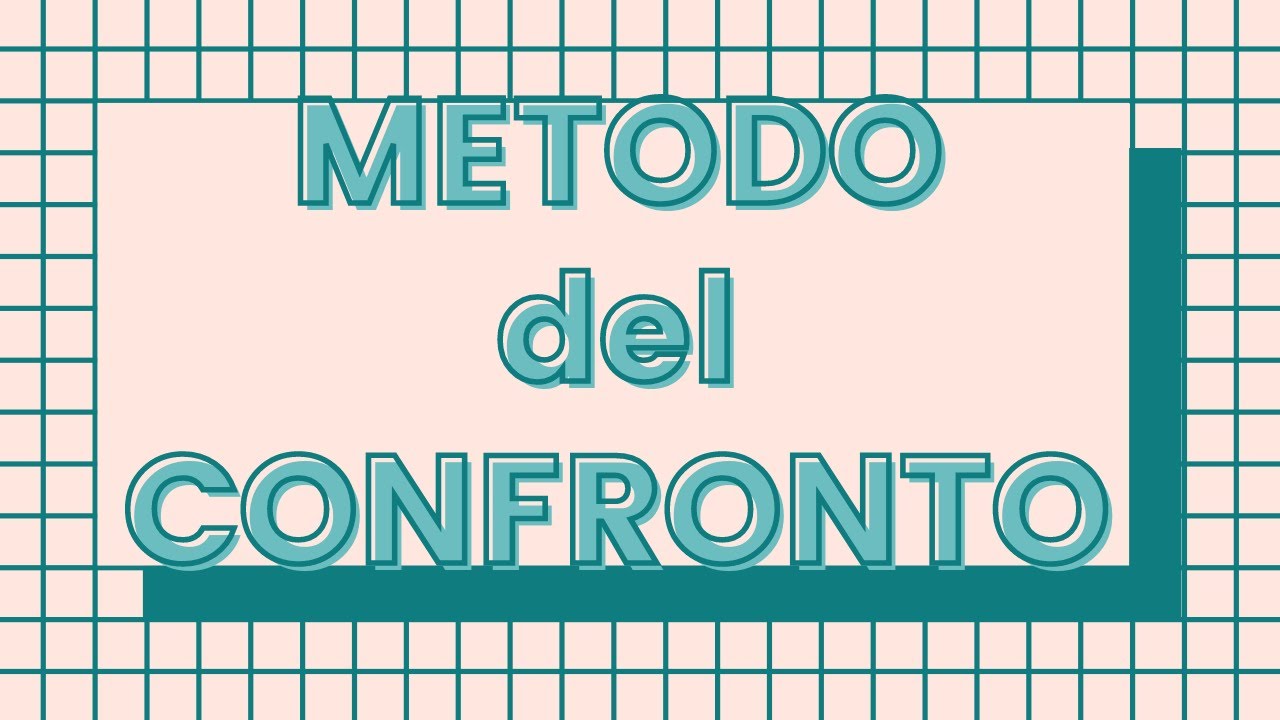 Metodo del confronto per i sistemi lineari