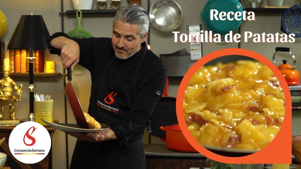 Receta de Tortilla de patata | Consorcio Jamón Serrano España