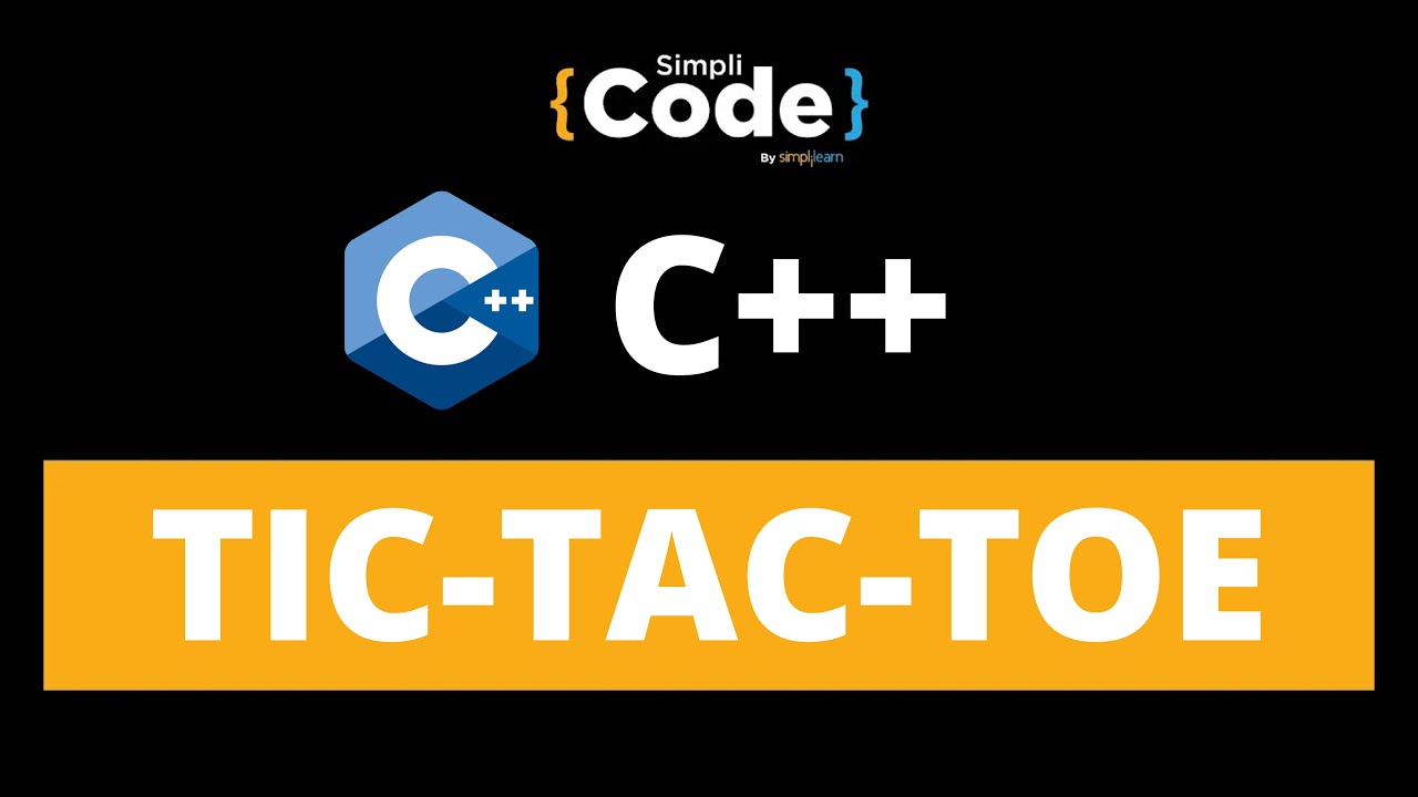 Tic Tac Toe Game Project in C++ | C++ Projects With Source Code | C++ Projects | SimpliCode