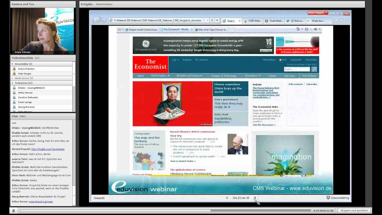 CMS Webinar- Joomla!, Drupal & TYPO3 im Vergleich