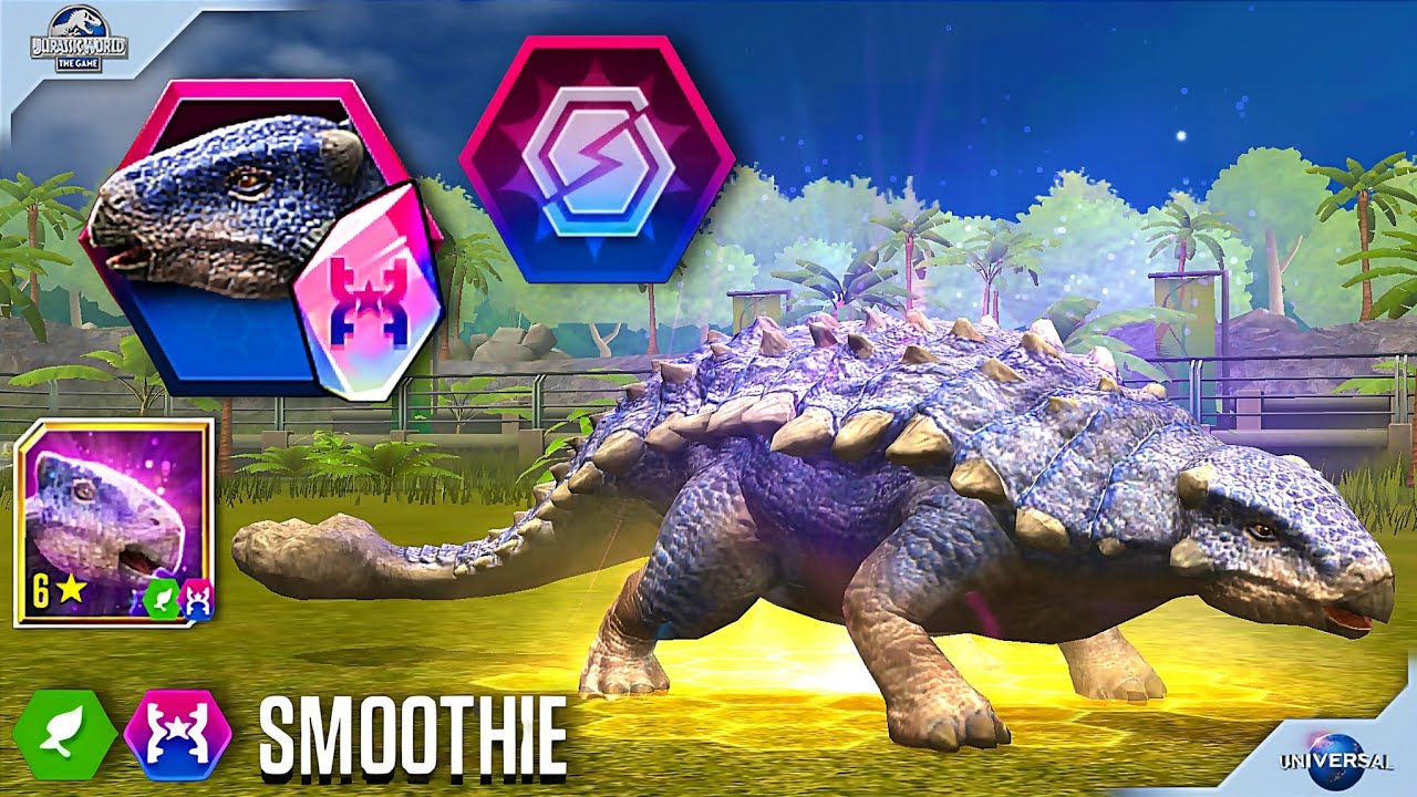 Unlock Smoothie Heroic level 6🌟 — Jurassic world the game