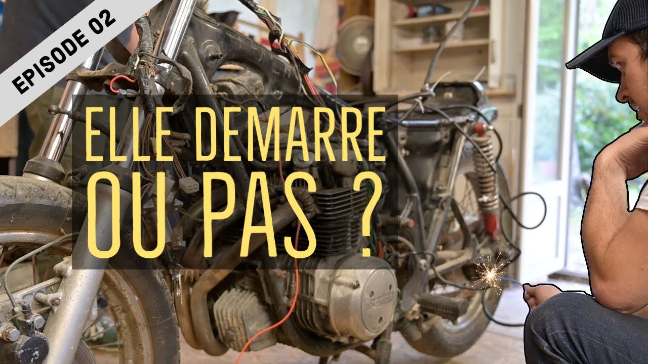 [GARAGE] PROJET MOTO - E02 - Elle redémarre ? Méthode 