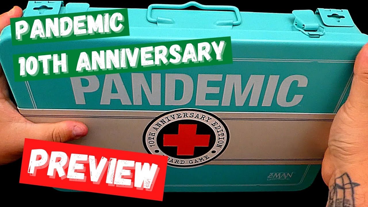 Pandemic 10th Anniversary Edition: How to play/preview - All Around The Board