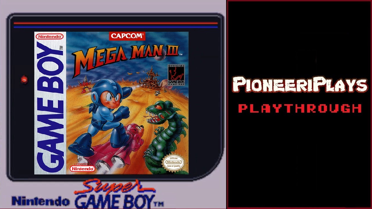 Mega Man III (Gameboy) - Playthrough - Gameboy Quest (208 / 506)