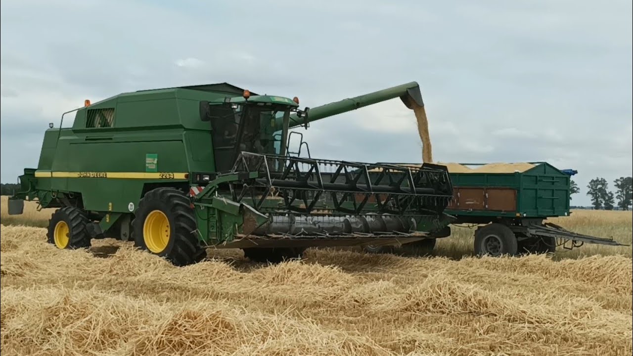 🌾ŻNIWA 2022🌾JOHN DEERE 2264🔥GR STRUGAŁA🔥