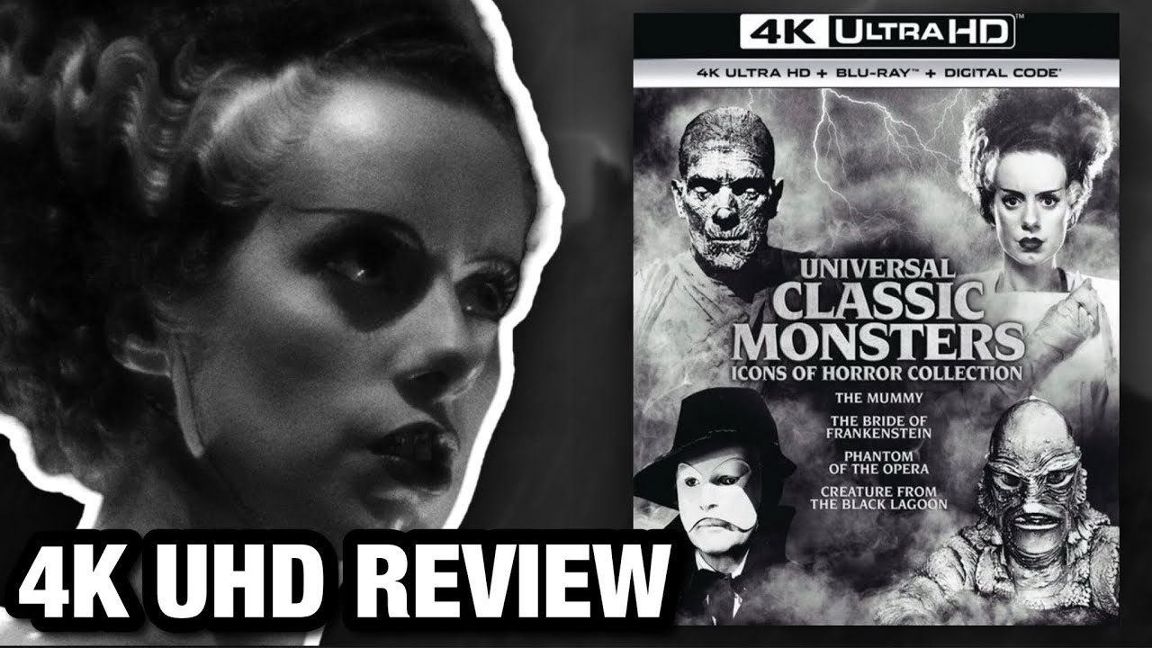 Обзор фильма Universal Monsters Icons of Horror Vol. 2 4K UltraHD Blu-ray