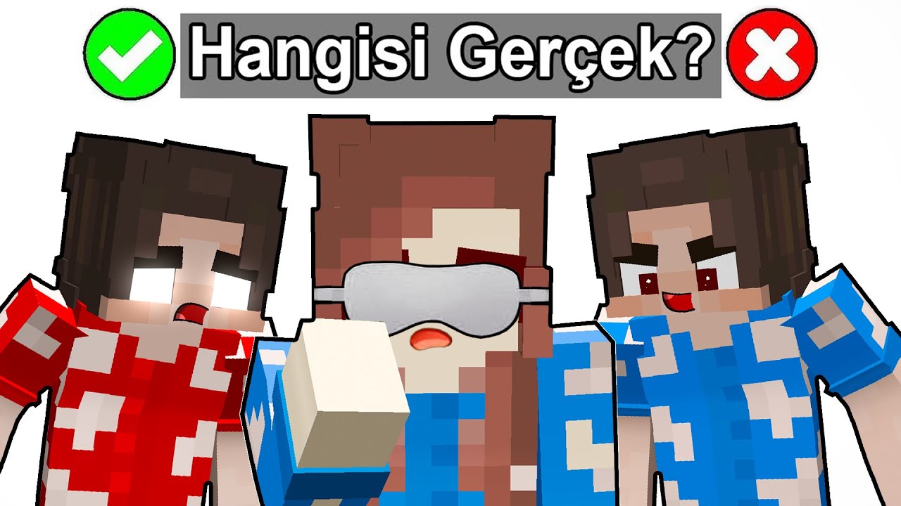 HANGİSİ GERÇEK BORALO❓ - Minecraft