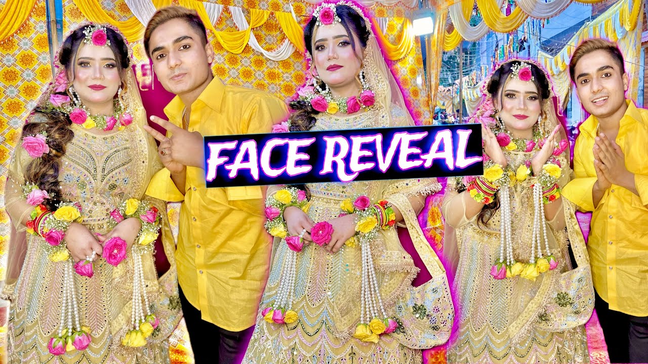 Finally , Sister Face Reveal✅  Haldi Ceremony Ke Liye Sister Ka Makeover #wedding