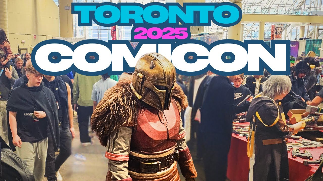 Комикон в Торонто 2025! Косплей, товары и многое другое!