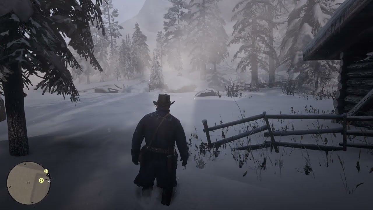 Red Dead Redemption 2 Snowy Weather