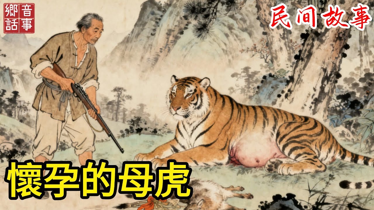 笨獵戶不忍殺懷崽的母老虎，反贈它獵物充飢。老虎夜夜為他銜來珍稀藥材，他殘疾多年的父親，竟奇跡般站了起來...#中國文化 #故事頻道 #故事分享 #民間故事 #聽書 #情感