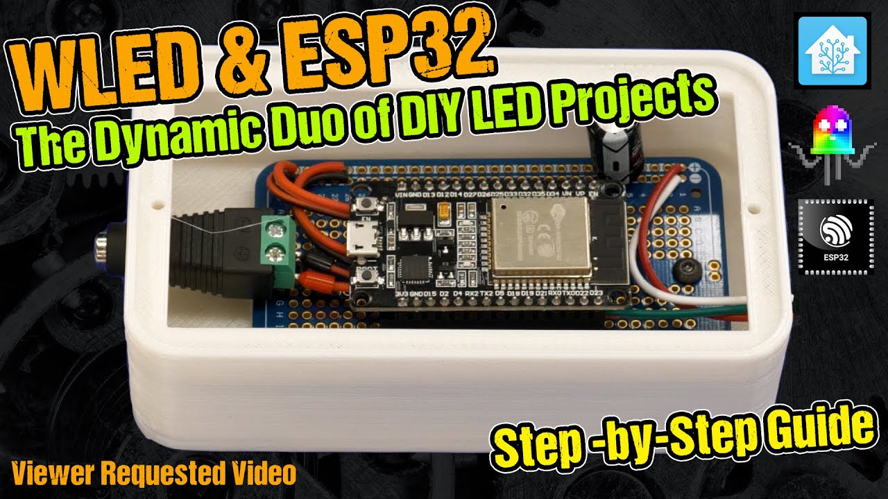 WLED и ESP32: динамичный дуэт для самодельных светодиодных проектов