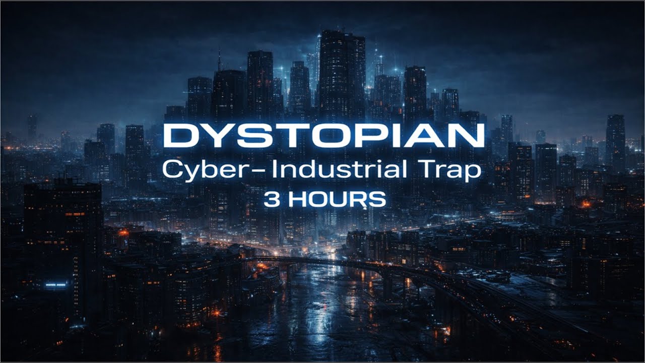 3 Hours of Dystopian Cyber Industrial Trap Instrumentals | Focus, Coding & Training Music