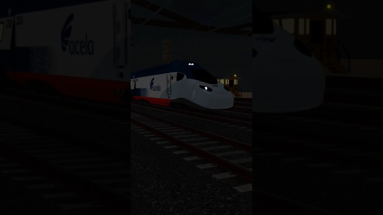 Amtrak NextGen Acela shooting by