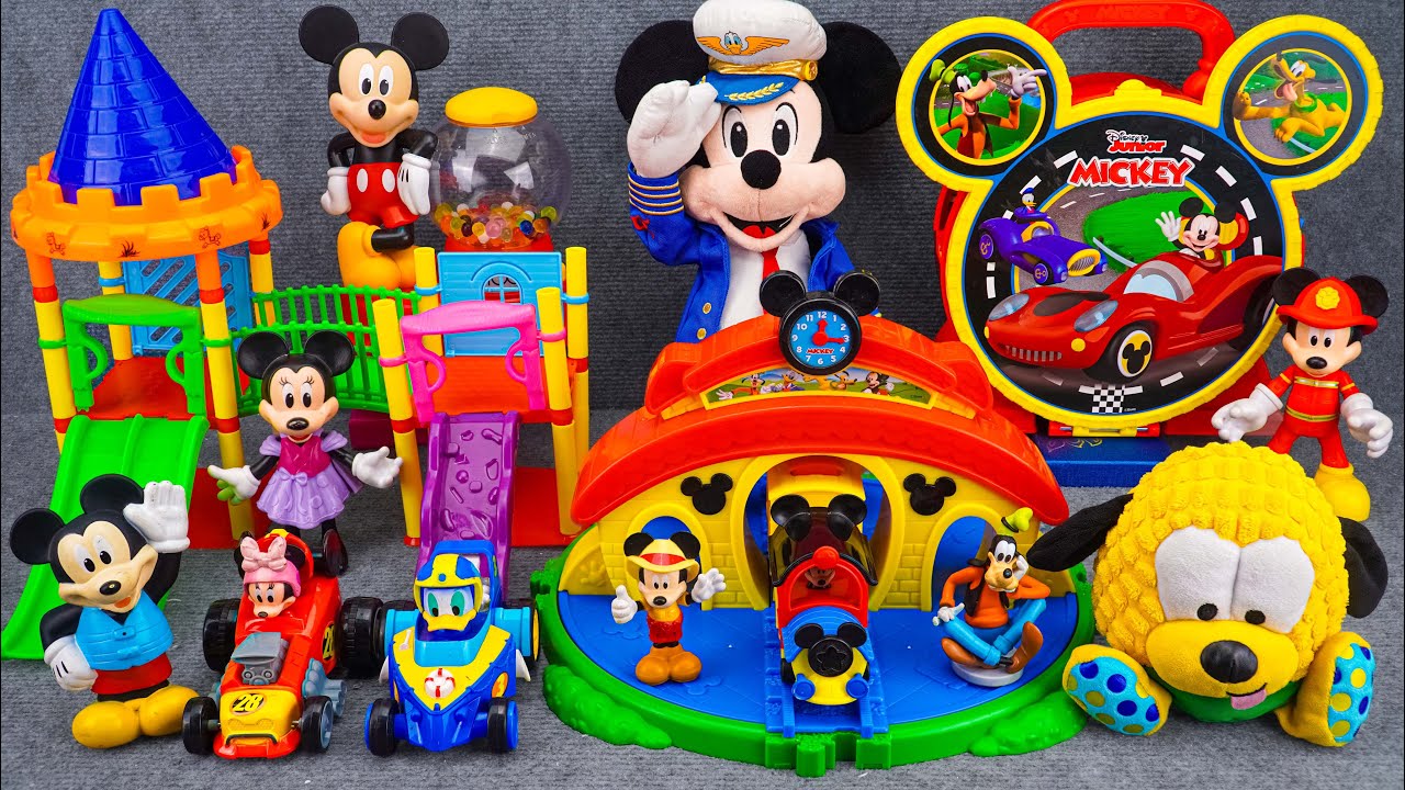 Satisfying with Unboxing Disney Junior Mickey Mouse Playground Playset | Review Toys ASMR