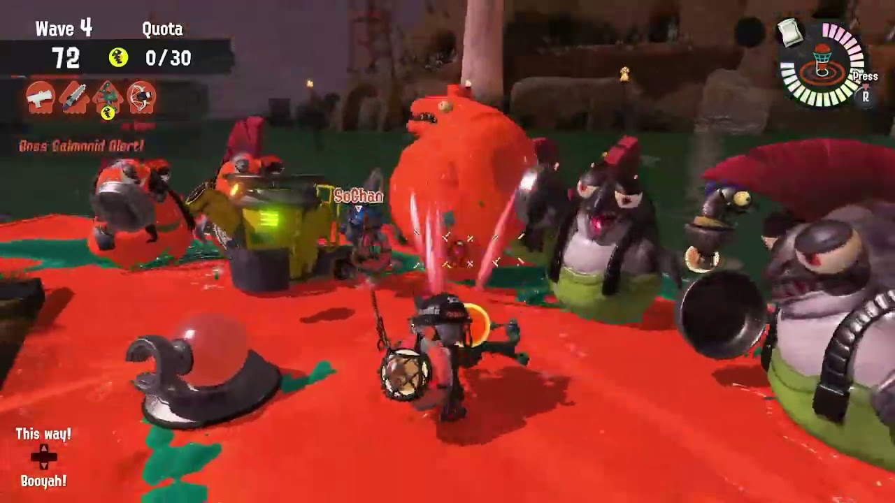 Splatoon 3 Eggstra Work 2/13 - 2/15: 235 Eggs Collected