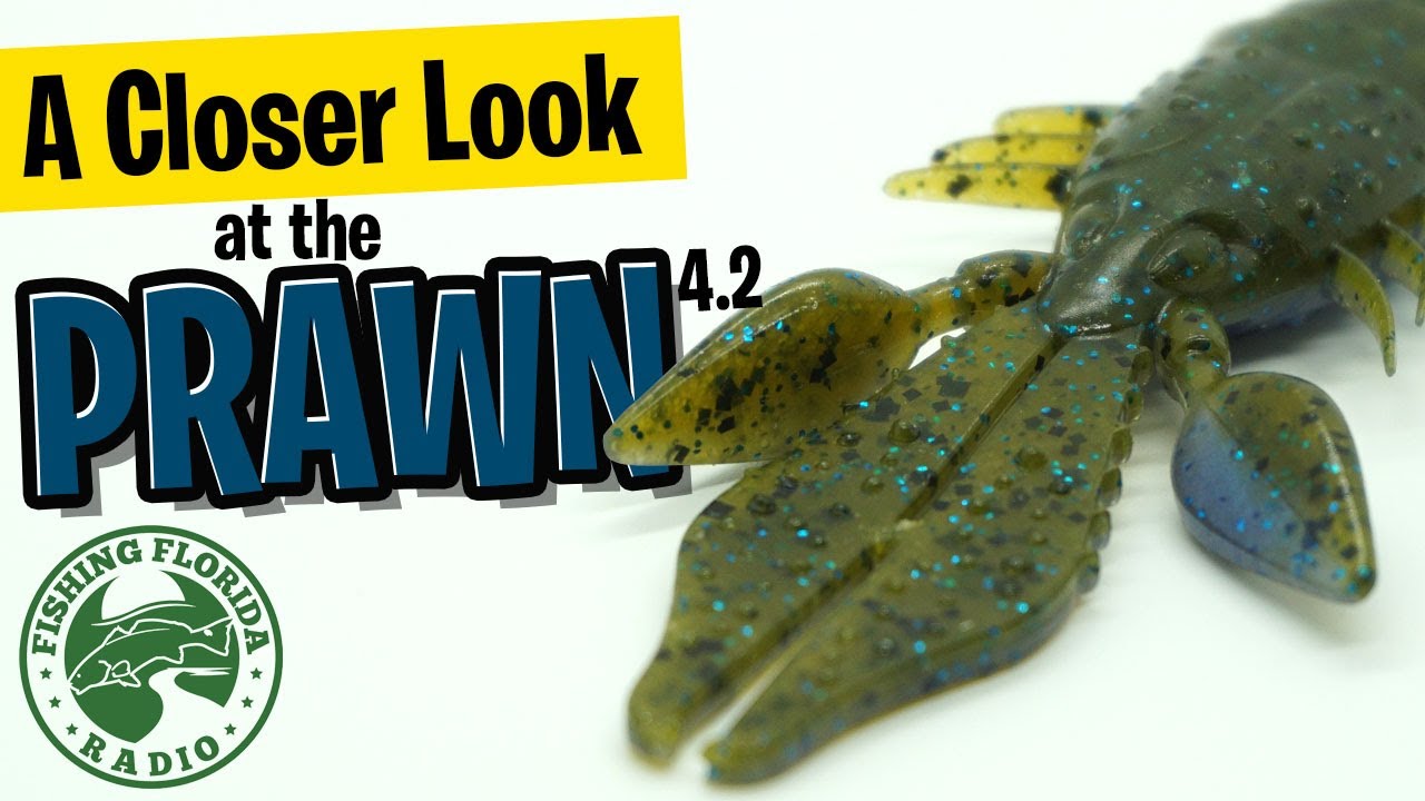 A Closer Look At The 6th Sense PRAWN 4.2 - Largemouth Bass Fishing Creature Soft Plastic Bait