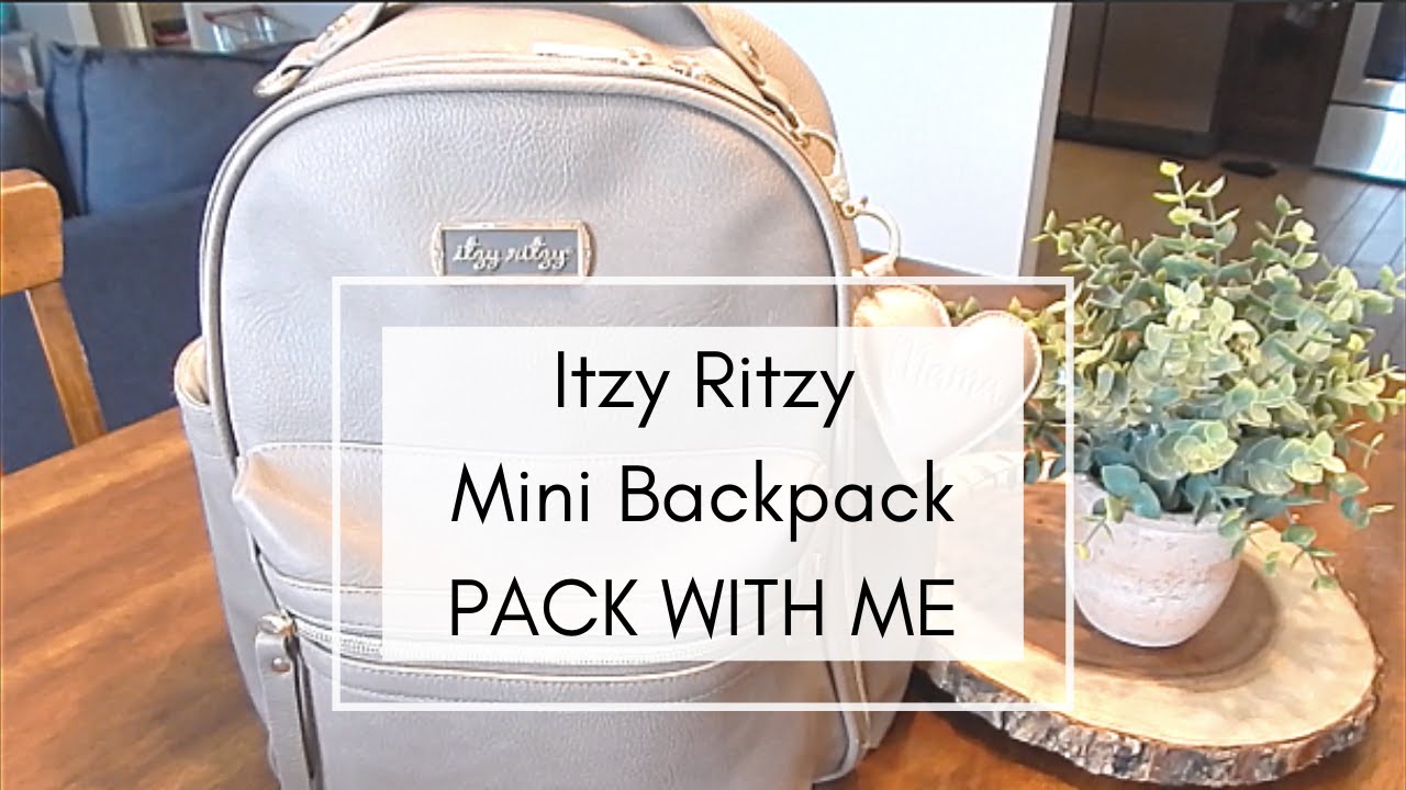 Pack With Me | Itzy Ritzy Mini Backpack | Day Out With My Toddler | Aug 2020