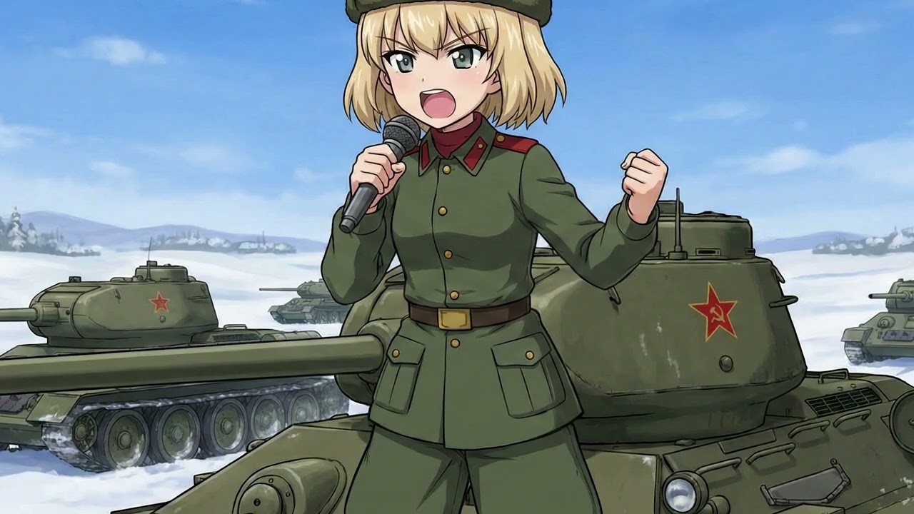 [AI Song] Pravda Ace - L'Hiver d'Acier (Girls und Panzer / Pravda Theme)