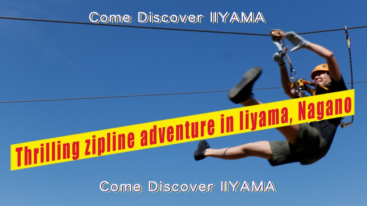 Experience the Thrill: Zip Line Adventure in Madarao, Iiyama, Nagano COME DISCOVER IIYAMA 11