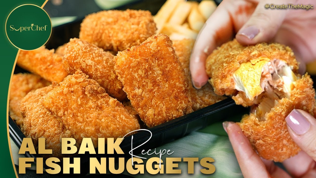 Crispy Fish Nuggets Recipe Al-Baik Style  | Crispy & Delicious Homemade Snack for Winters