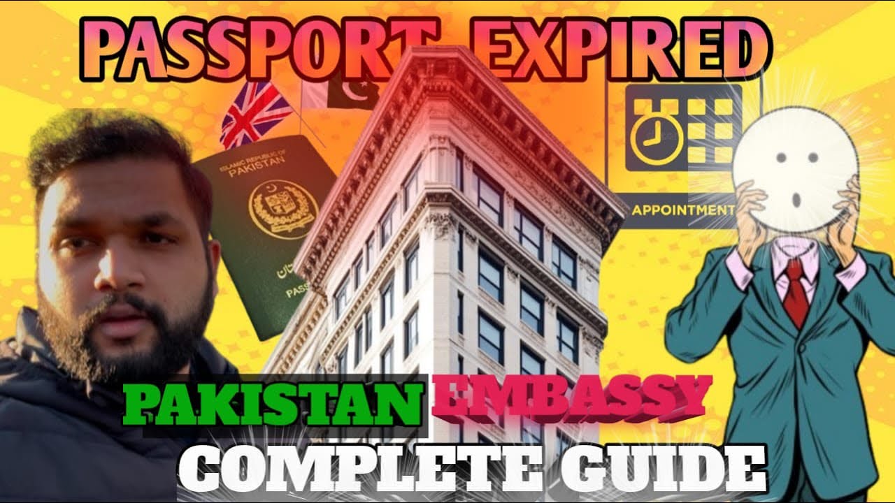 Visits the Pakistan Embassy | Pakistan High Commission | Passport Renewal process explains