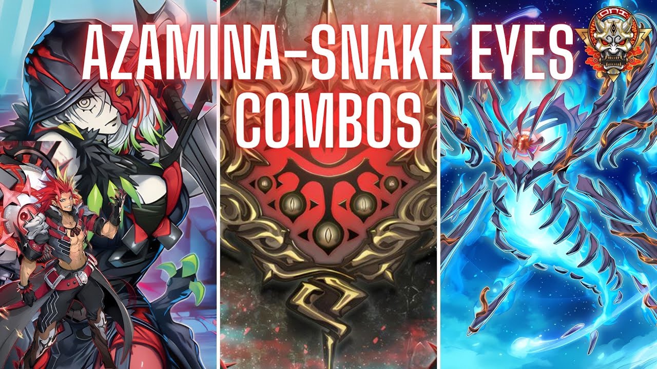 Rage of the Abyss Azamina Snake-Eyes Fiendsmith Combos | Team Oni