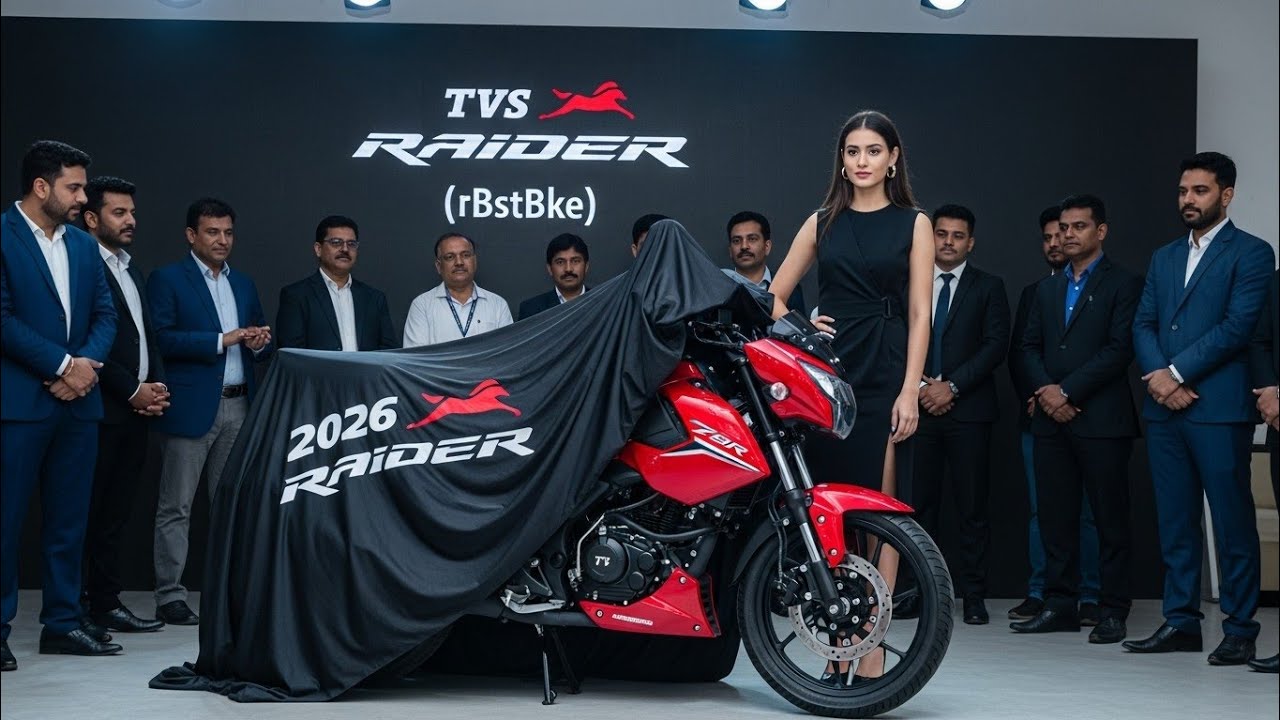 Новый TVS Raider 2026: ПЕРВЫЙ ВЗГЛЯД! Это меняет всё в сегменте 125 куб. см