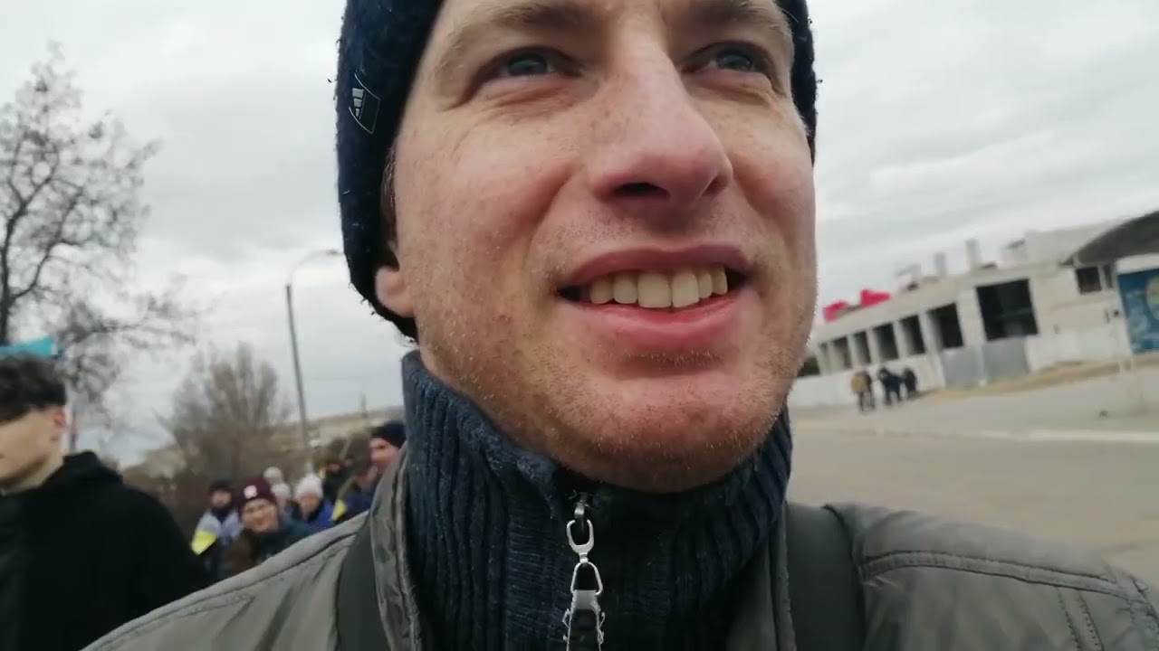 мітинг 06.03.2022р.,м.Нова Каховка,окупація