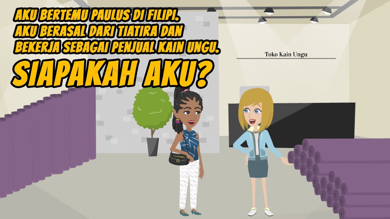 Kuis Alkitab Siapakah Aku? Perjanjian Baru Bagian 3