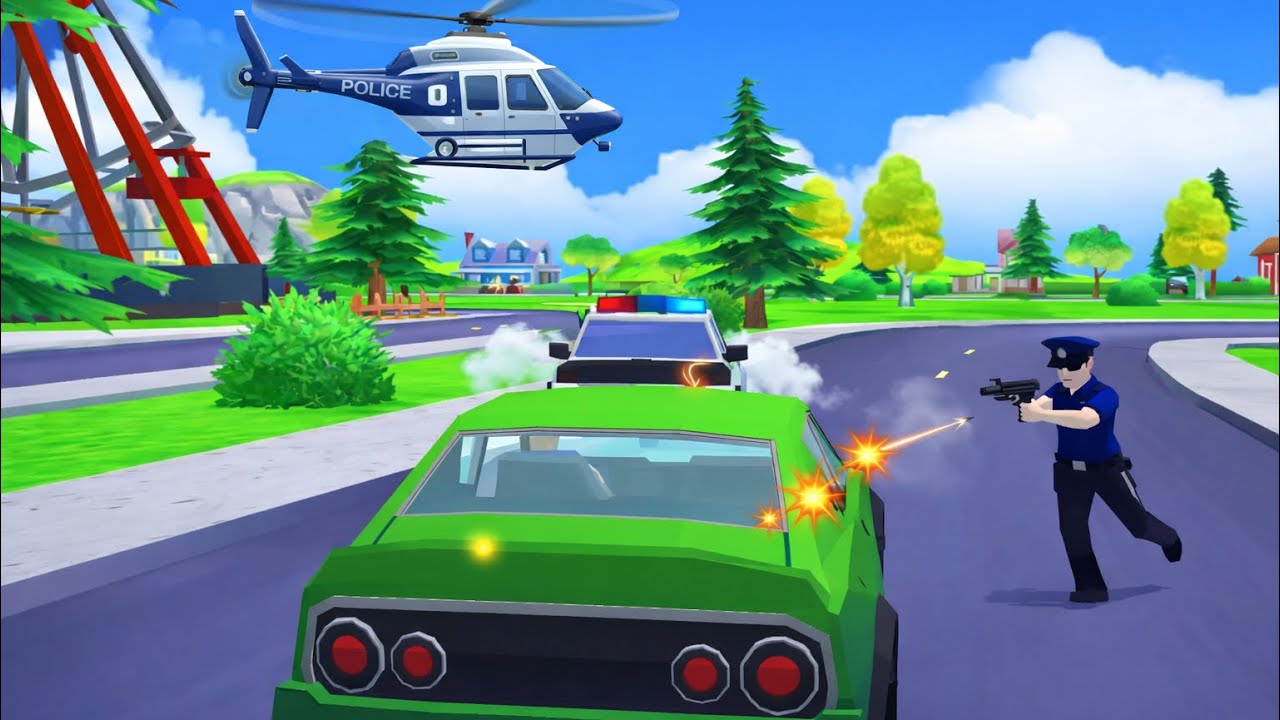 MaX ! Police Fight Gone Crazy || Dude Theft Wars New Gameplay ||