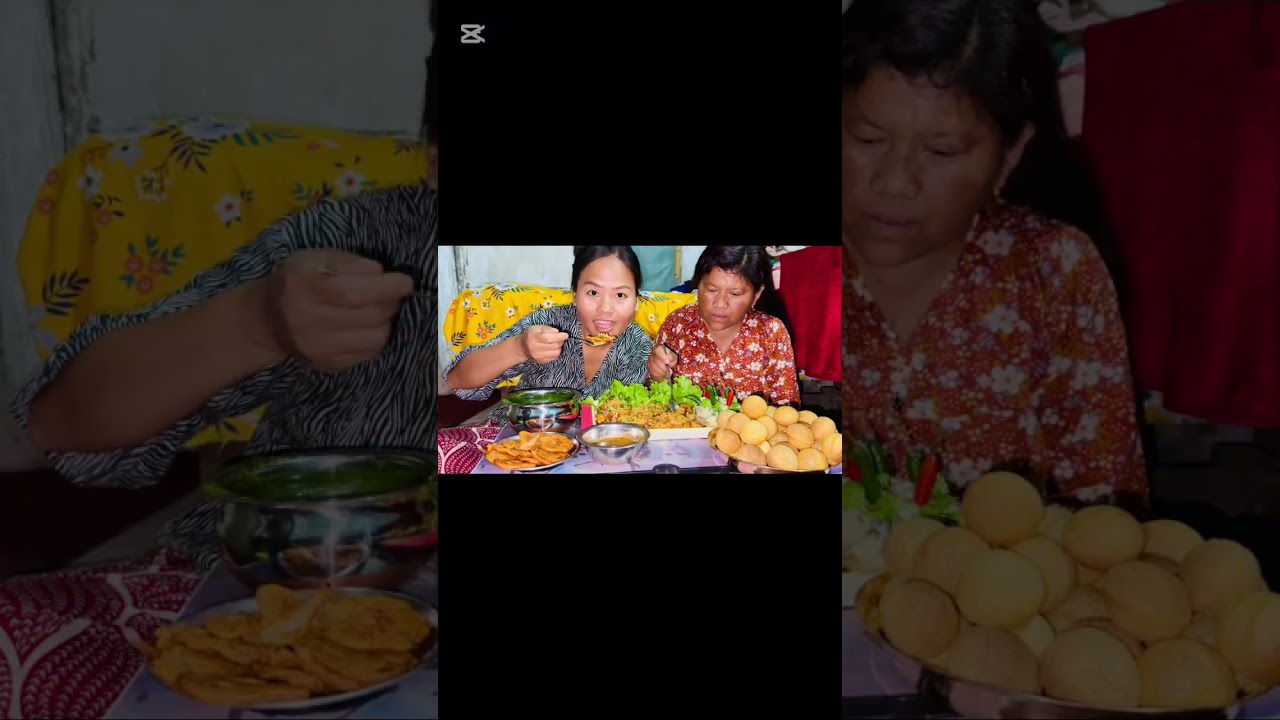 Aalu nimki 🥵panipuri aluchop mukbang😍🔥🥵