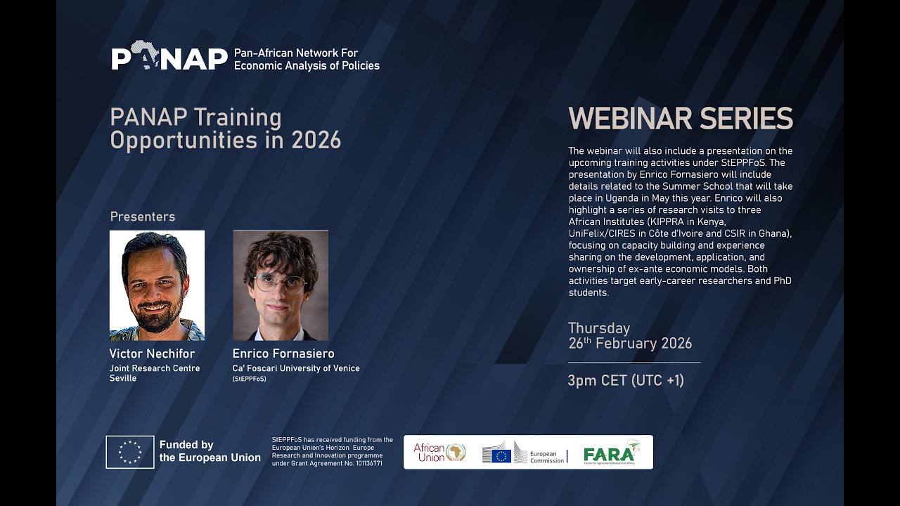 PANAP Training Opportunities in 2026