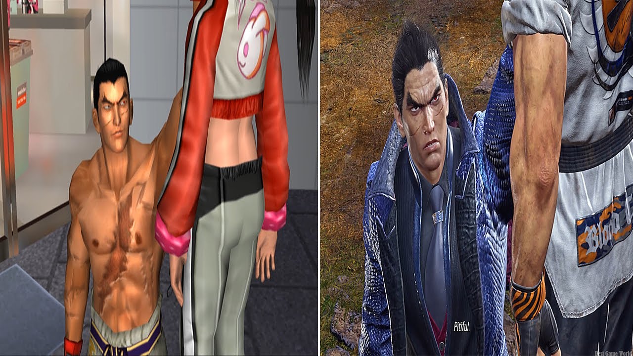 TEKKEN - Kazuya Mishima Pathetic, Pitiful Win Pose Evolution [ hanashi ni naran na ] My Favourite