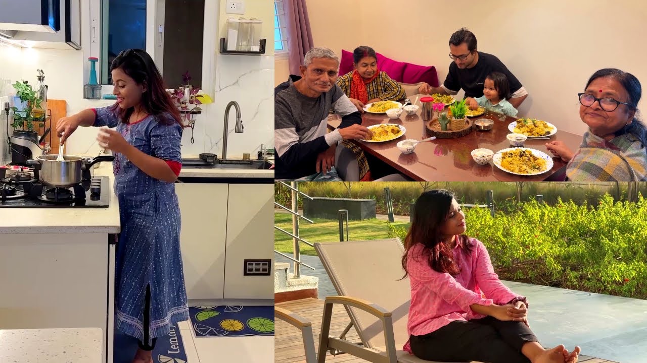 Saas sasurji k liye aj special lunch banaya kiuki gloku k birthday pe wo nehi khayenge | @GlamWithMe