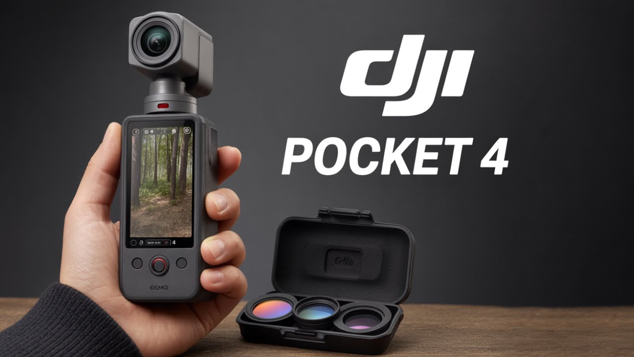 DJI Pocket 4 — релиз в марте 2026 года | Узнайте, что вас ждет!