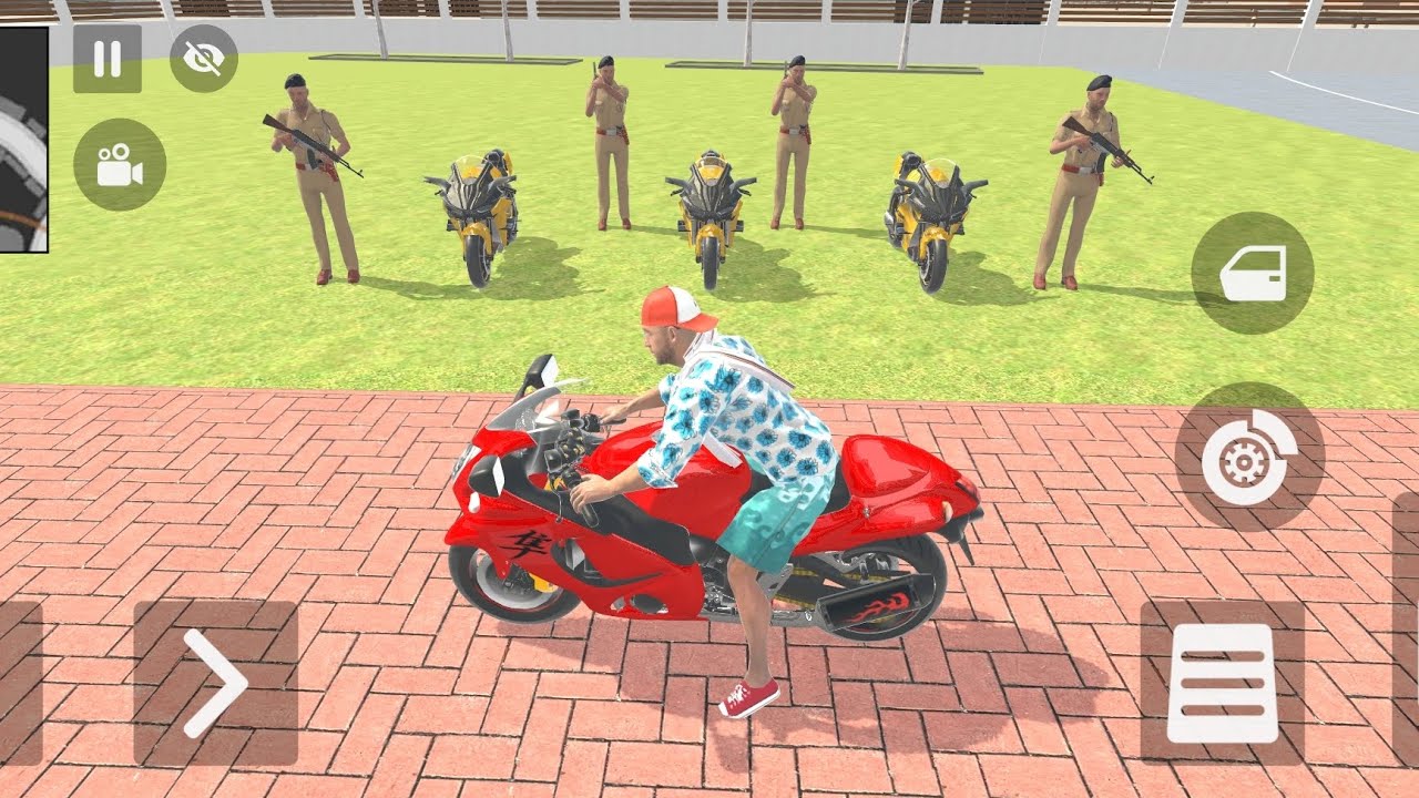 🎮 Franklin order by 3️⃣ golden Ninja 🏍️ in indian 🇮🇳 bike theft auto simulator 🎮