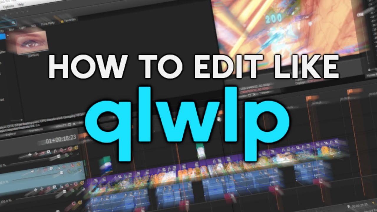 HOW TO EDIT LIKE ''QLWLP , TRITIX'' BEST SETTINGS! #numby , #lmgk , #editing