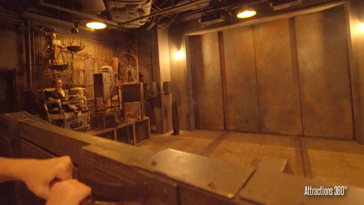 [4K] Первый ряд — аттракцион «Башня ужаса» в Walt Disney World — Disney's Hollywood Studios