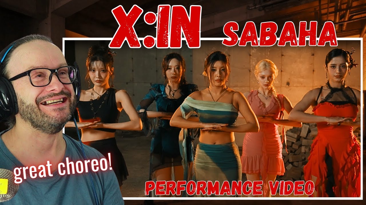 beautiful contrast!!!  X:IN 엑신 -  'SABAHA' performance video reaction