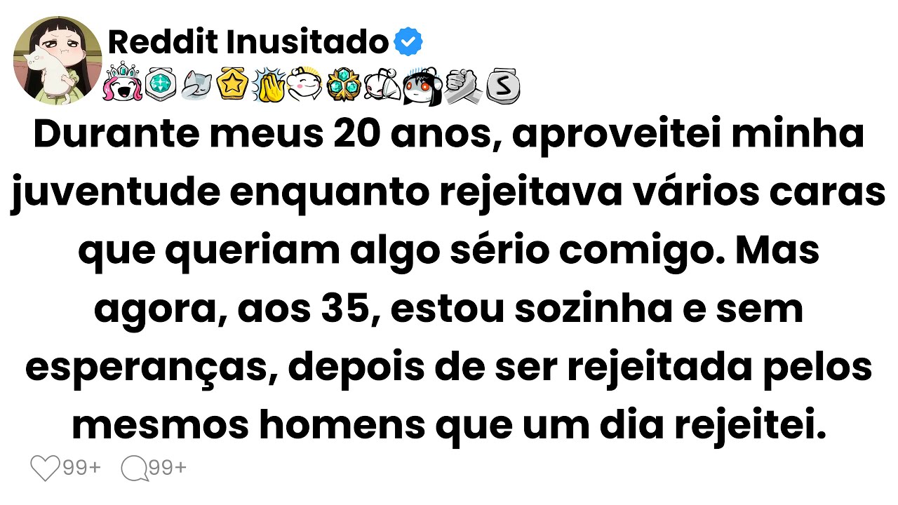 Durante meus 20 anos, aproveitei minha juventude enquanto rejeitava v&aacute;rios caras que queriam algo...