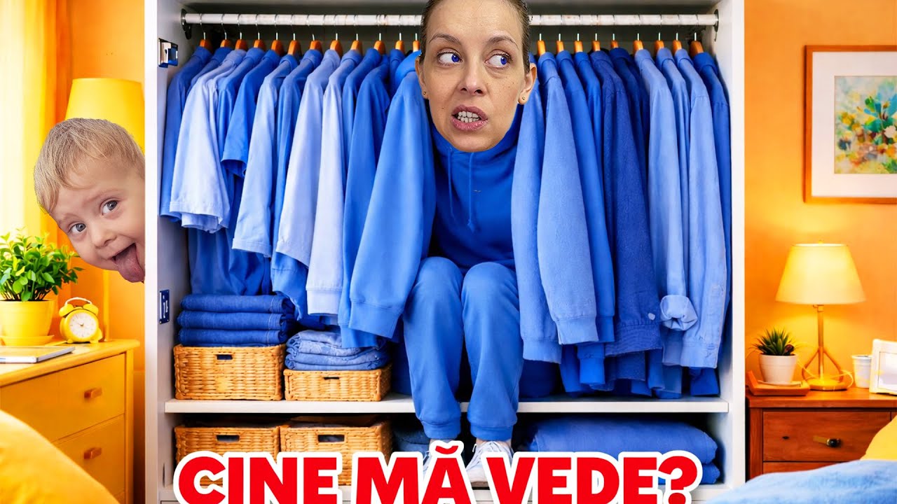 👵 Ne ASCUNDEM într-o CULOARE 😱 în casa noastră 🏠