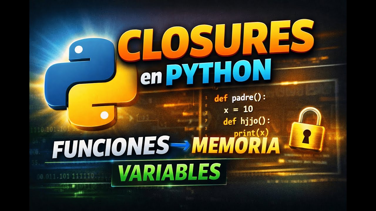 Closures en Python explicados fácil | funciones que recuerdan variables