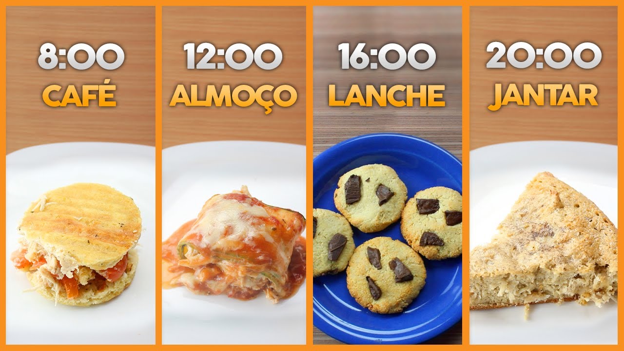 IDEIA DE CARDÁPIO LOW CARB | Café da Manhã, Almoço, Lanche da Tarde e Jantar Saudáveis!