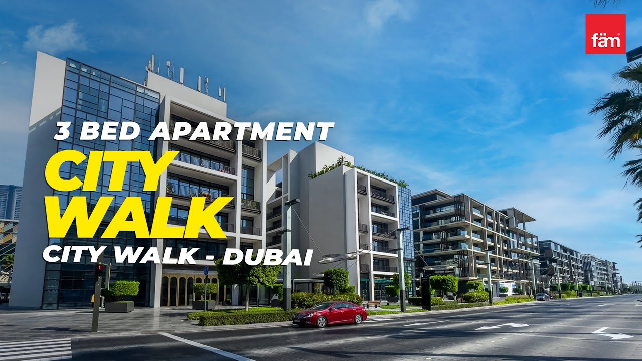 Discover this stunning 3 Bed apartment in City Walk - Dubai