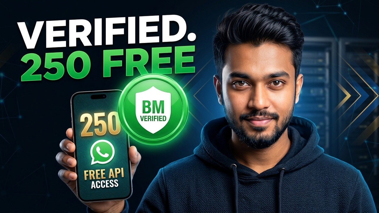 BM Verification Without Restrictions | WhatsApp API 250 Messages Free