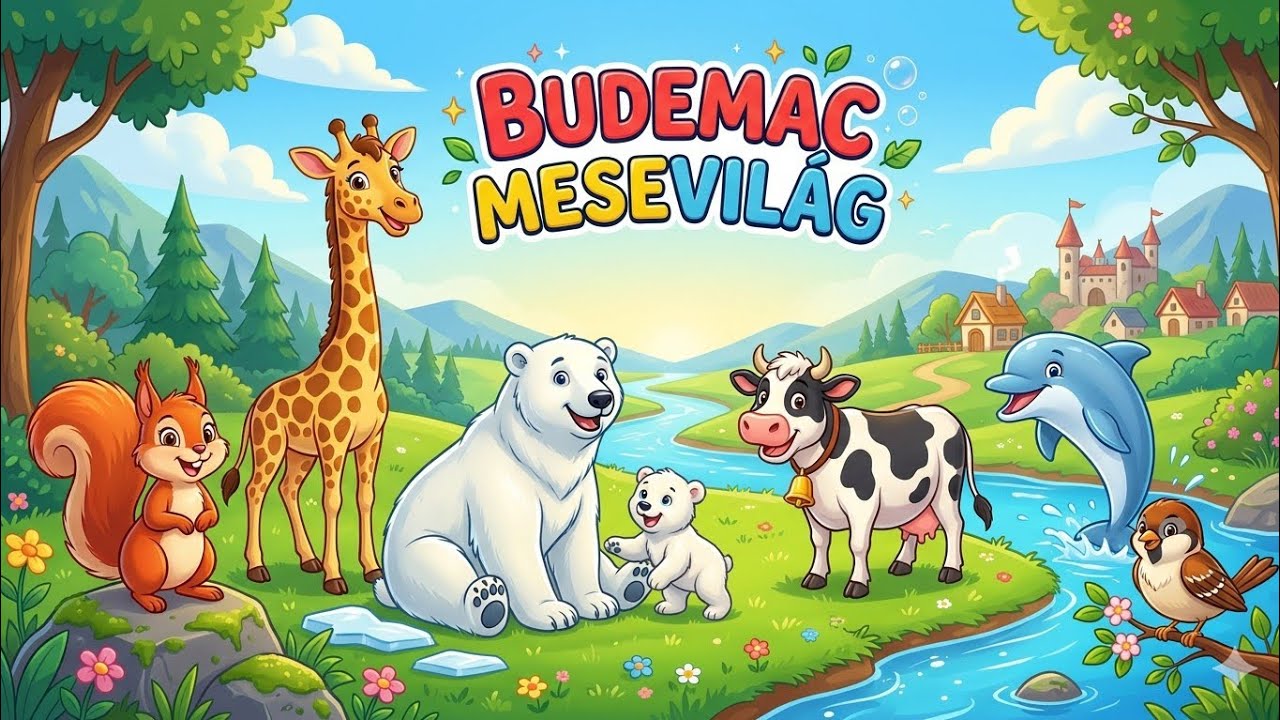 Budemac Mesevilàg újabb àllatokról mesèl nektek, hallgassàtok szeretettel!🎉❤💚🩵💙