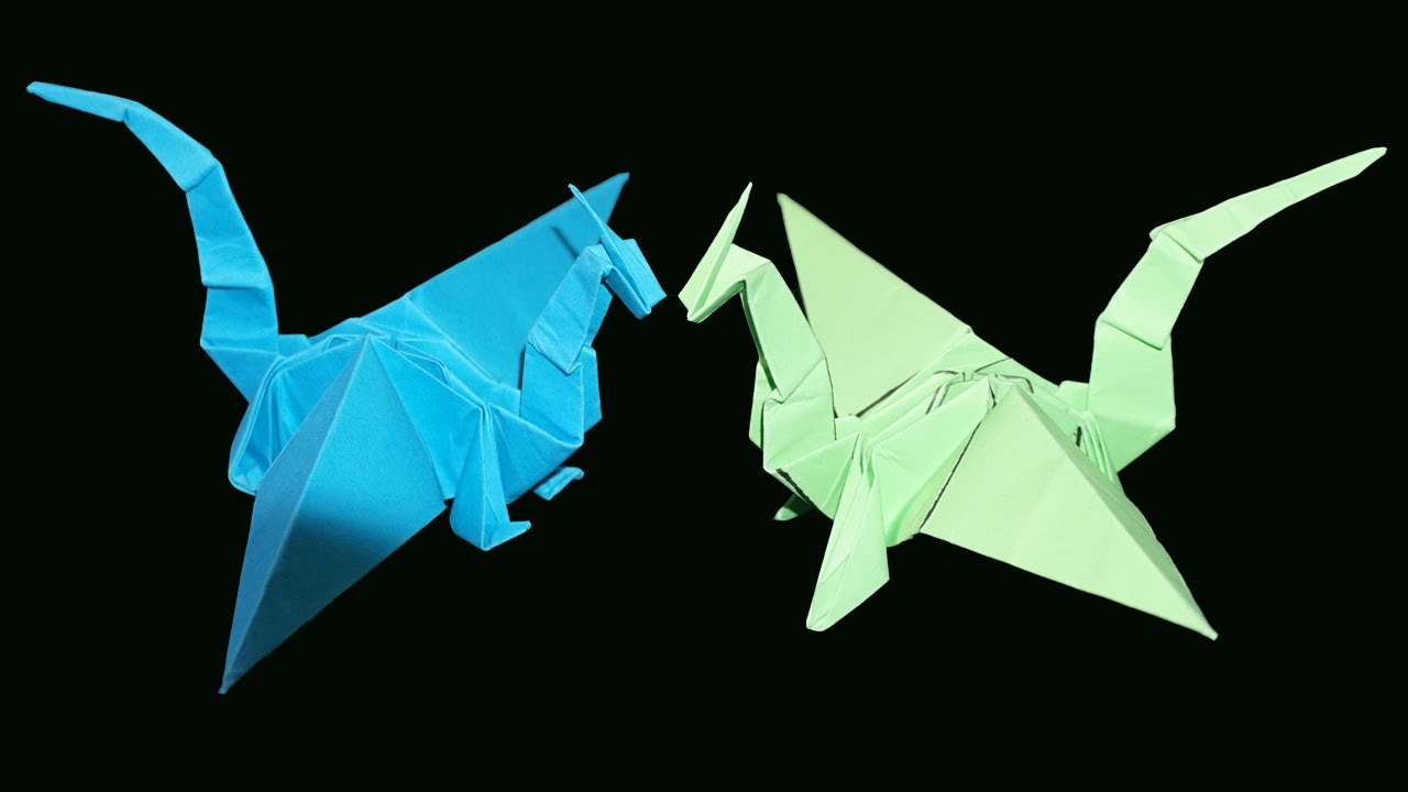 How to Make an Origami DRAGON! - Rob's World